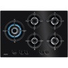 زانوسي مسطح غاز بلت ان، 5 شعلات، زجاج اسود - ZGO78530BA
