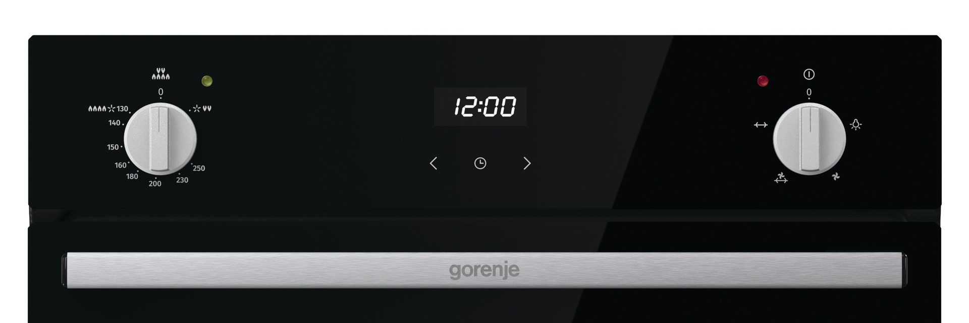 BOGX6632E05BG .فرن غاز بلت-ان جرونيا أسود 60 سم، تايمر ديجيتال للتحكم باللمس شوايه - الصورة 2