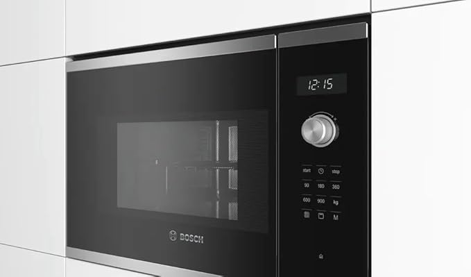 بوش فرن ميكروويف مدمج BFL554MS0 سم 60 ساعة 38 - ستانلس ستيل - الصورة 2