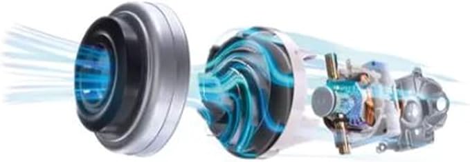 مكنسة كهربائية برو انيمال من السلسلة 4 بوش تيربو هوائي فلتر هيبا ألمانيا 600 وات لون أحمر BGBS4PET1 - الصورة 6