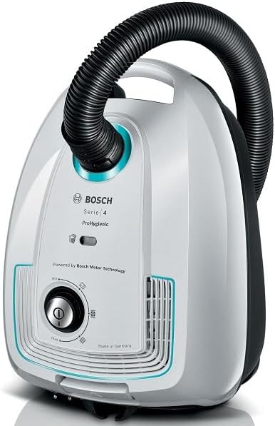 بوش مكنسة كهربائية برو هايجينيك سيريز 4 2200 واط لتر فلتر يو ال بي ايه المانيا BGL38WHYG ابيض