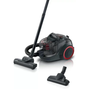 بوش مكنسه سلسلة 4 (بدون كيس) قدرة 2000 وات بسعة 2 لتر بتصميم مضغوط وقابلة للتعديل - BGS21WPOW