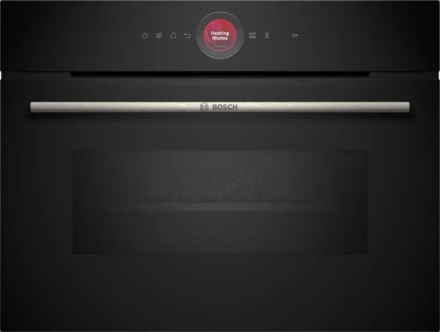 فرن ميكروويف بوش بيلت ان ، 60 × 45 سم، أسود