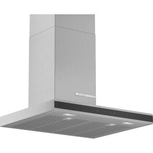 BOSCH Series 4 wall-mounted cooker hood 60 cm Stainless steel DWB67FM50