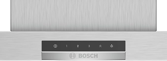 BOSCH WALL-MOUNTED COOKER HOOD 90 CM 580 M3/H STAINLESS STEEL DWB96DM50 - Image 2
