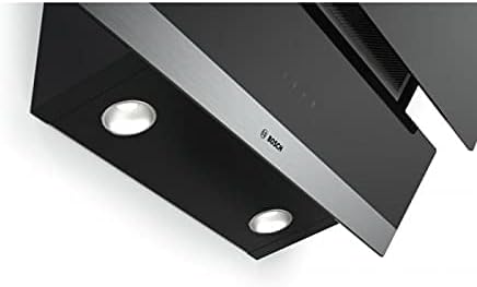 بوش شفاط مطبخ 90 سم ثلاث سرعات بقوة 629 متر مكعب/ ساعة زجاج شفاف أسود DWK095G60 - الصورة 2