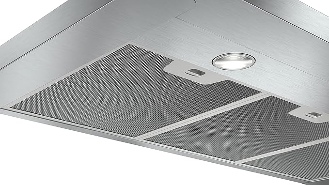 بوش شفاط مطبخ 90 سم ثلاث سرعات بقوة 380 متر مكعب/ ساعة ستانلس ستيل DWP94CC50T - الصورة 4