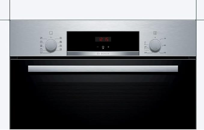 بوش فرن 60 سم بلت ان كهرباء بالشواية ديجيتال ستانلس ستيل HBJ534ES0 - الصورة 2