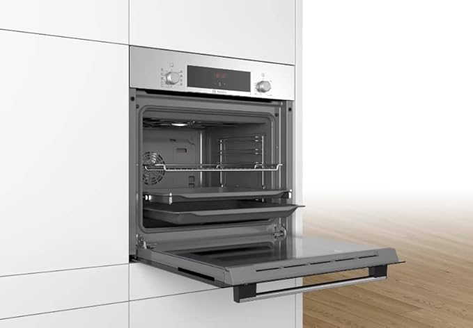 بوش فرن 60 سم بلت ان كهرباء بالشواية ديجيتال ستانلس ستيل HBJ534ES0 - الصورة 4