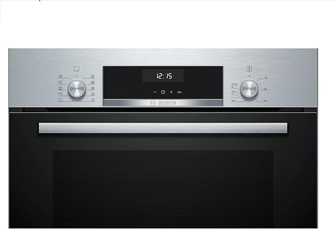 بوش فرن 60 سم 66 لتر بلت ان كهرباء استانلس اسود HBJ558YS0G - الصورة 3