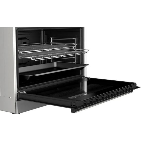 بوش بوتاجاز 90*60 سم 5 شعلة استانلس ستيل بالشواية HGX5G7W59S - الصورة 4