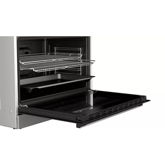 بوش بوتاجاز 90*60 سم 5 شعلة 147 لتر استانلس ستيل HIZ5G7W59S - الصورة 4