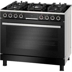 بوتاجاز بوش 5 شعلات 90سم 125L- ستانلس ستيل - HJY5G7V69S