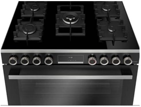 بوتاجاز بوش 5 شعلات 90سم 125L- ستانلس ستيل - HJY5G7V69S - الصورة 2