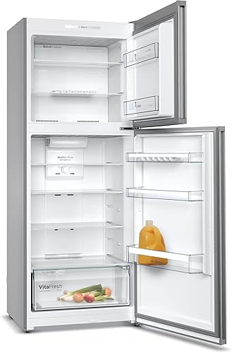 بوش لوتس ثلاجة نوفروست 365 لتر ديجيتال لون انوكس KDN43VL2E8 - الصورة 2