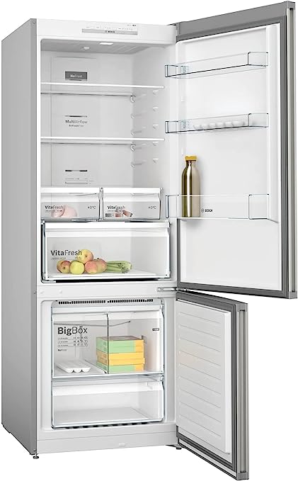 بوش ثلاجة نو فروست مع فريزر في الاسفل 483 لتر من سلسلة 4 KGN55VI2E9 - الصورة 2
