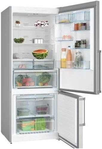 ثلاجة بوش سيرى 6 بفريزر سفلي، السعة الاجمالية 526 لتر من الستانلس ستيل بمضاد للبصمات)، KGN76CI3E8 - الصورة 7