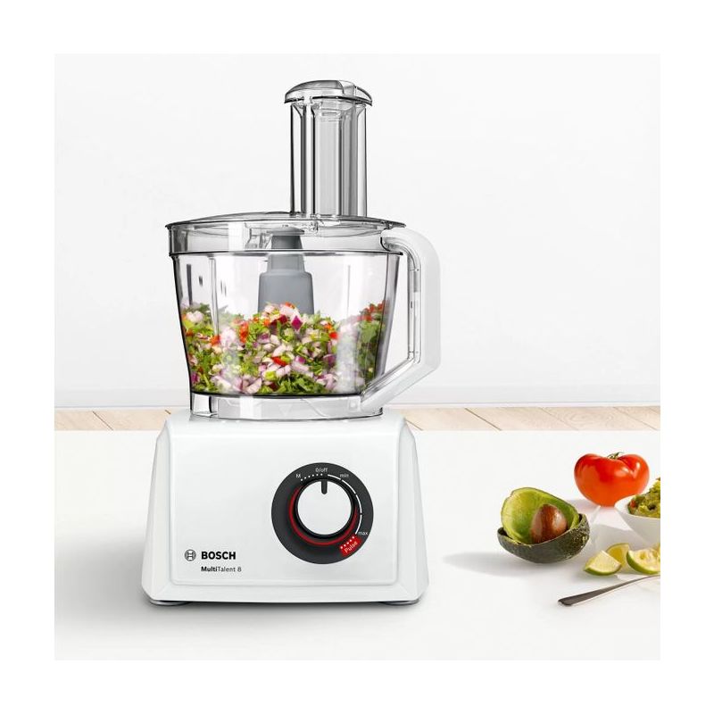 BOSCH FOOD PROCESSOR 1100 WATT WHITE MC812W620 - Image 2
