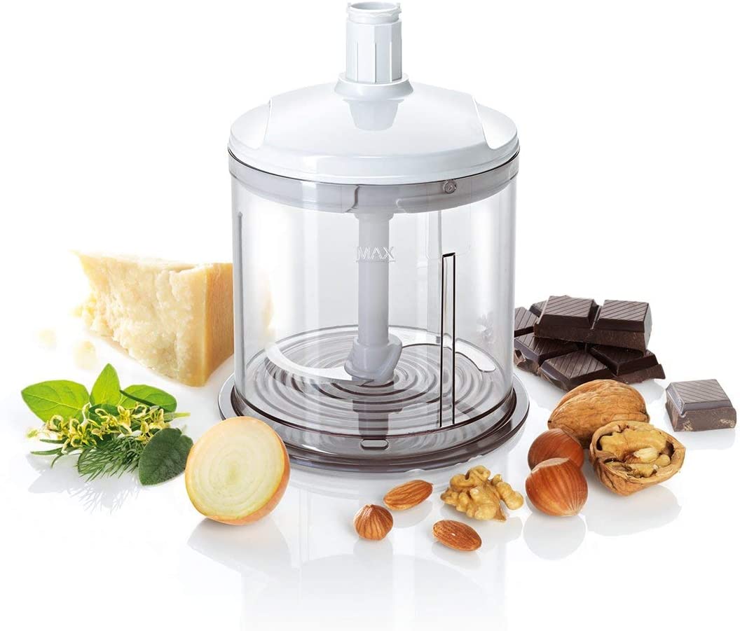 بوش مضرب يدوي مع مفرمةMFQ4080، 500 وات، ابيض - الصورة 2