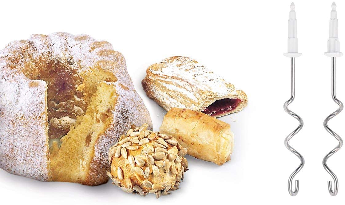 بوش مضرب يدوي مع مفرمةMFQ4080، 500 وات، ابيض - الصورة 5