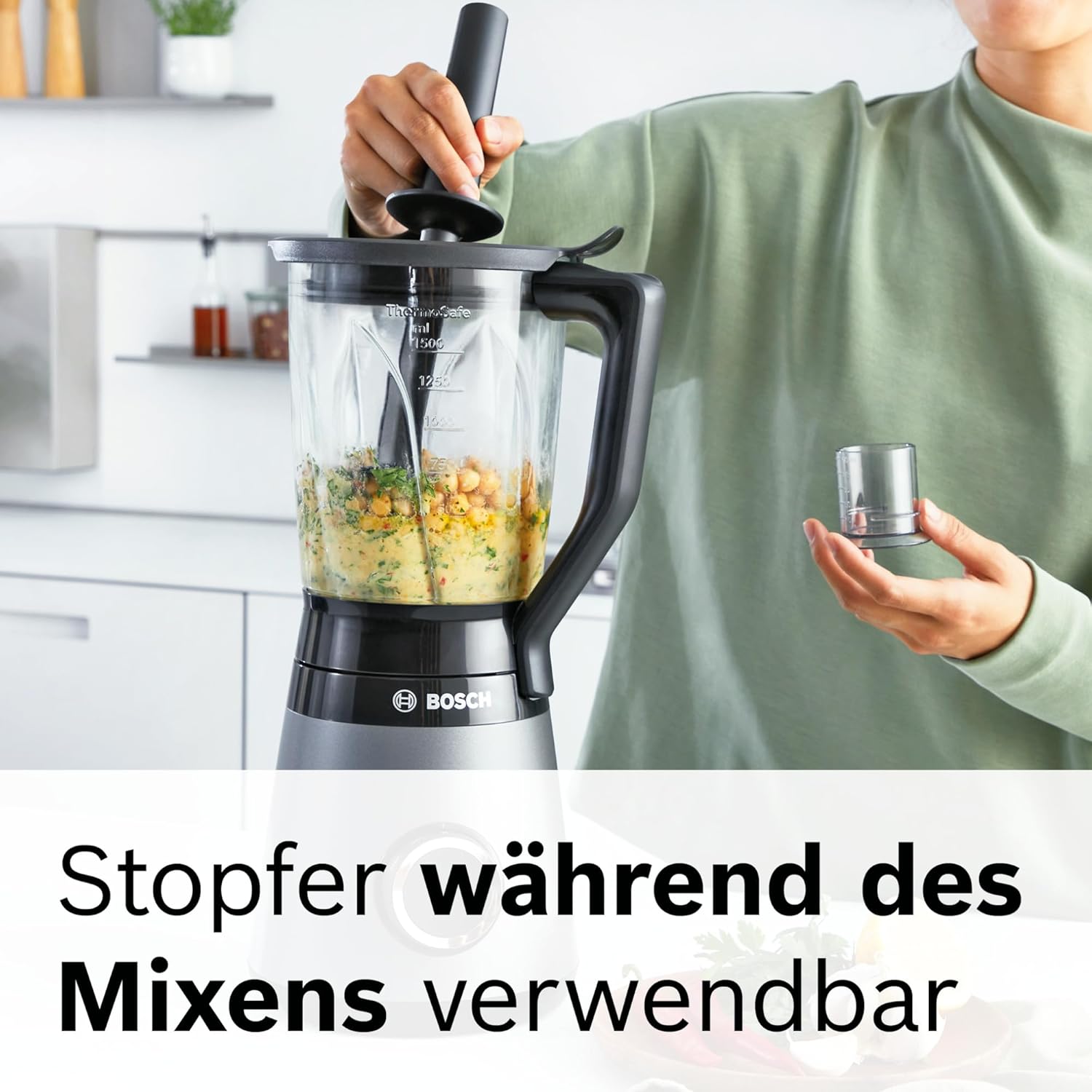 Bosch Blender VitaPower Serie | 4 1200 W ColorSilver Model MMB6174S - Image 10