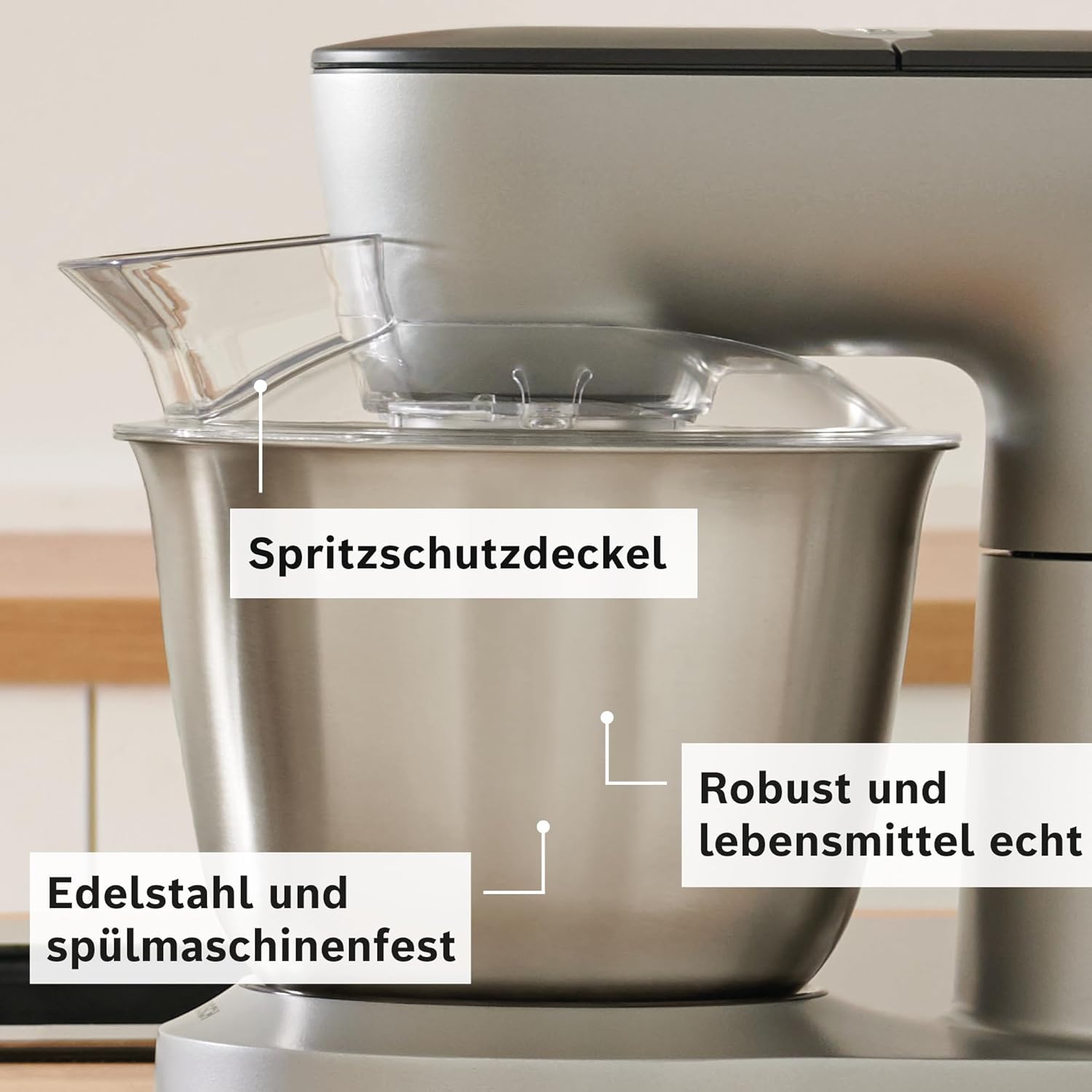 كيتشن ماشين بوش 1300 ولت سيلفر MUM9D33S11 - الصورة 6