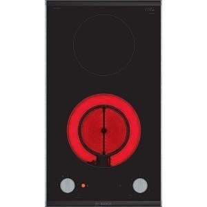 مسطح كهرباء بوش بلت ان دومينو، 2 شعلة، 30 سم، اسود - PKF375CA2E