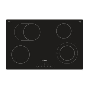 بوش مسطح كهرباء بلت إن 80 سم تحكم باللمس أسود PKN811FP1E
