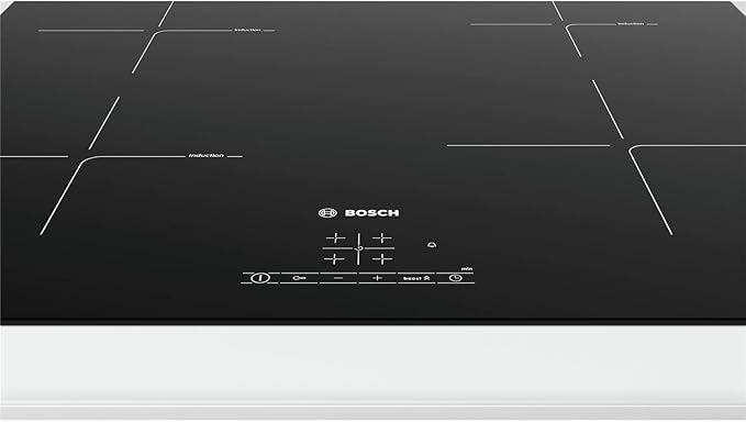 بوش مسطح كهرباء بلت إن اندكشن 60 سم تحكم باللمس أسود PUE611BB1E - الصورة 3