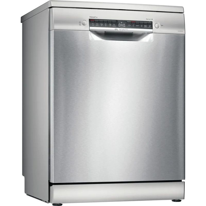 Bosch Series 4 Freestanding Dishwasher, 60 CM, 13 Persons, Stainless Steel - SMS4EMI60V - Image 2
