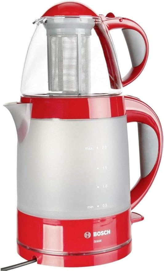 بوش صانع شاي سعة 2 لتر لون أحمر TTA2010