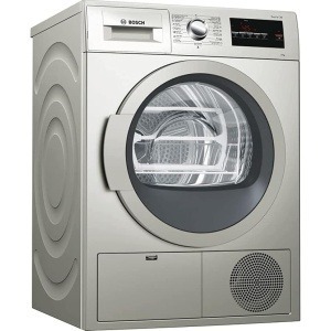 بوش مجفف بالمكثف 8 كيلو لون سيلفر WTN8542SEG