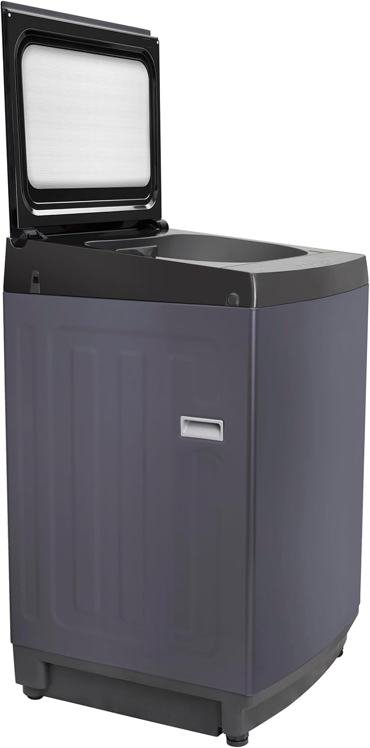 غسالة ملابس توشيبا ديجيتال فوق اوتوماتيك بتقنية الانفرتر، تحميل علوي، 15 كجم، فضي غامق - AW-DUHN1600LUPEG(MK) - الصورة 3