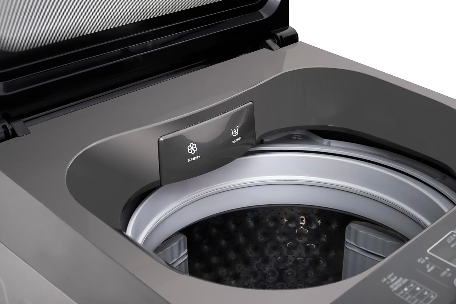 غسالة ملابس توشيبا ديجيتال فوق اوتوماتيك بتقنية الانفرتر، تحميل علوي، 15 كجم، فضي - AW-DUHN1600LUPEG(SK) - الصورة 4