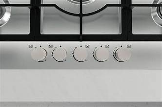 LG Built-in 90 CM Gas Cooktop, 5 Burners, Stainless Steel - Image 4