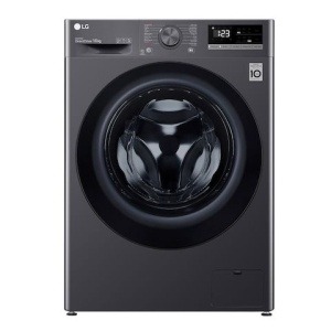 غسالة ملابس ال جى Vivace ديجيتال فول اوتوماتيك بتقنية الانفرتر، تحميل امامي، 10 كجم، اسود - F4Y3RYGYJV