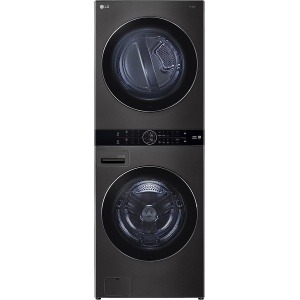 ال جي غسالة ملابس تاور ووش 21 كيلو بمجفف 16 كيلو FWT2116BS