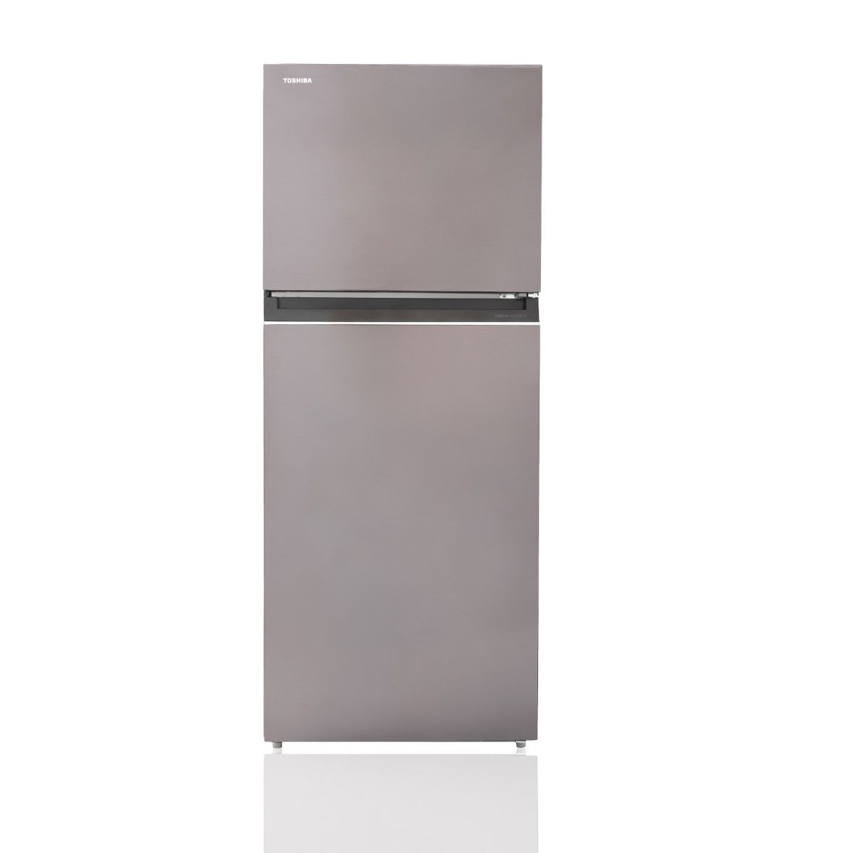 ثلاجة نوفروست توشيبا بتقنية الانفرتر، 411 لتر، رمادي - GR-RT559WE-PMN(37)