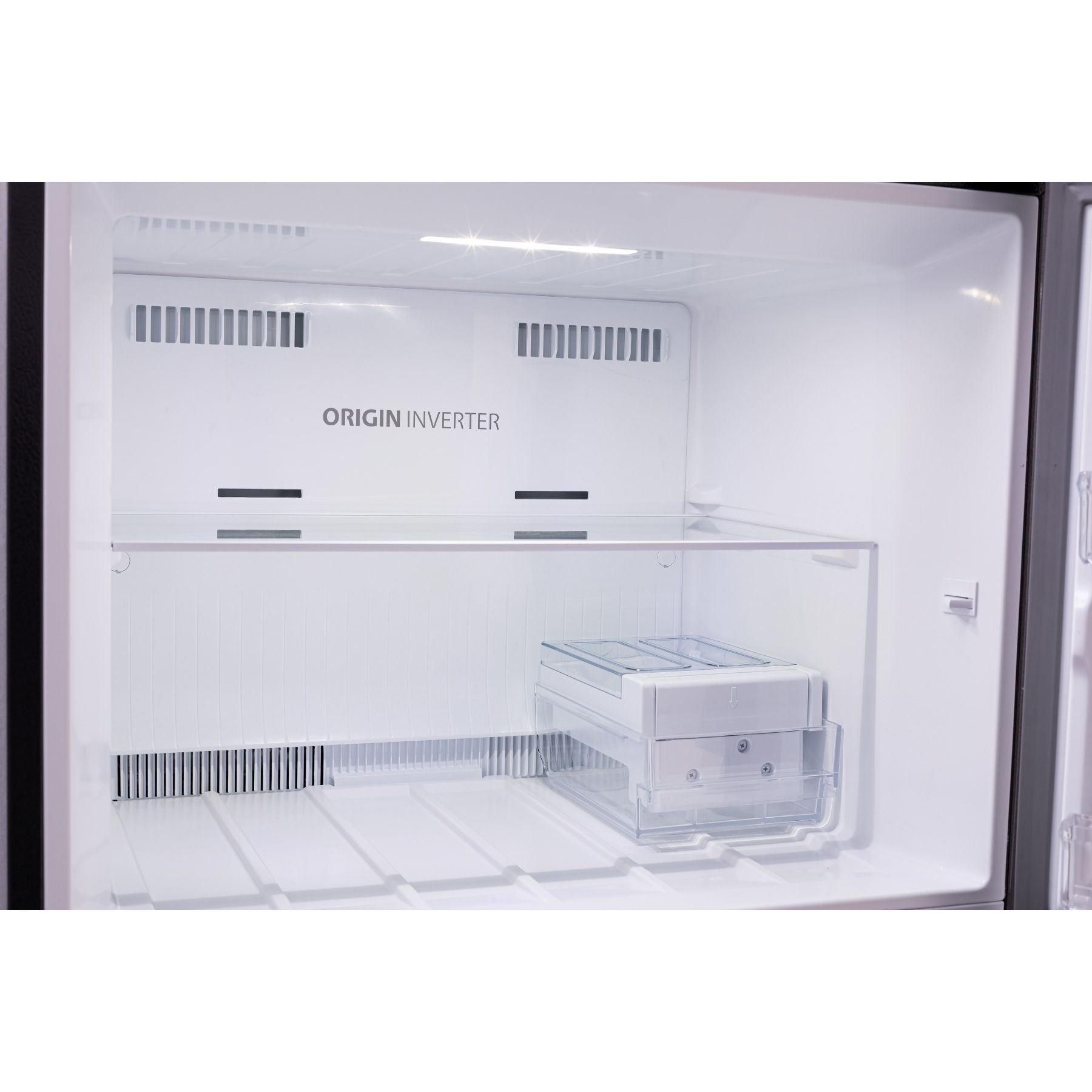 ثلاجة نوفروست توشيبا بتقنية الانفرتر، 411 لتر، رمادي - GR-RT559WE-PMN(37) - الصورة 3