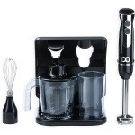 IDO Hand Blender Group- 800W - HBLG800-BK - BLACK - 2 Years Warranty