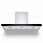 شفاط إل جي مدمج على شكل حرف T، تحكم باللمس، 90 سم، فضي - HC7Z3625S - الصورة 3