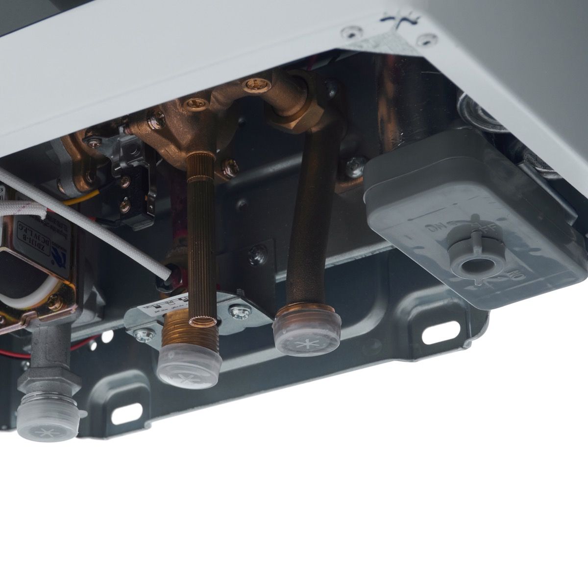 سخان مياه غاز ميديا ديجيتال، 10 لتر، ابيض - JSD20-10DHSL - الصورة 5