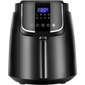 Midea Digital Air Fryer, 4 Liter, 1500 Watt, Black - MF-CN40D2