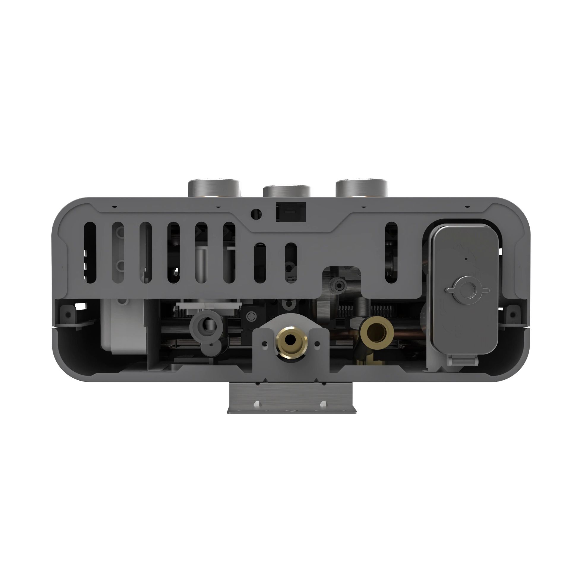 سخان غاز ديجيتال ميديا، 6 لتر، فضي - MGWH06-12MZNEG(S) - الصورة 3