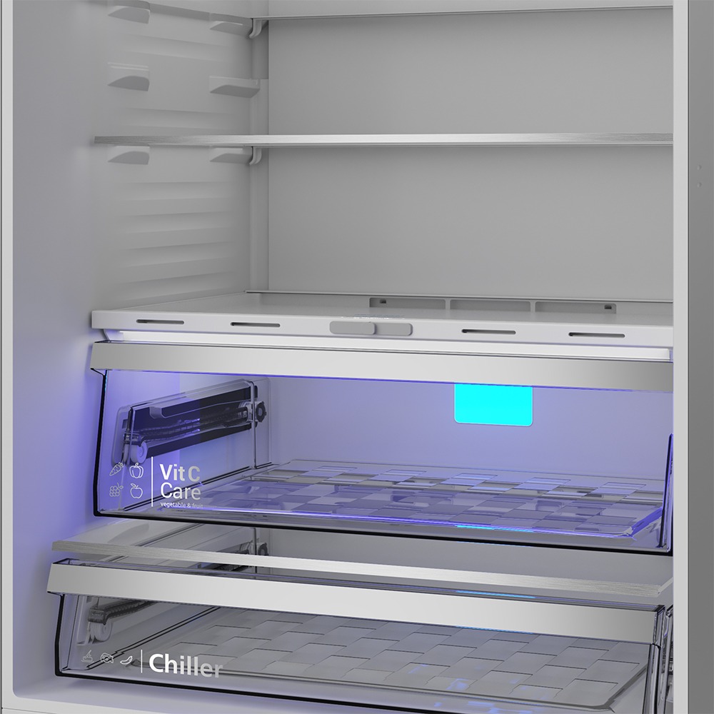 هيتاشى ثلاجة بفريزر سفلي ببابين
78 سم
590 لتر
انفرتر × تبريد مزدوج - الصورة 6