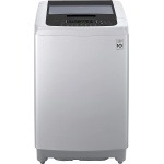 LG Digital Top Automatic Washing Machine With Inverter Motor , 13 Kg , Silver - T1365Nehgh