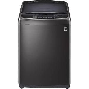 ال جي غسالة ملابس فوق اوتوماتيك بموتور انفرتر ، 18.5 كيلو ، اسود - T1988NEHTB