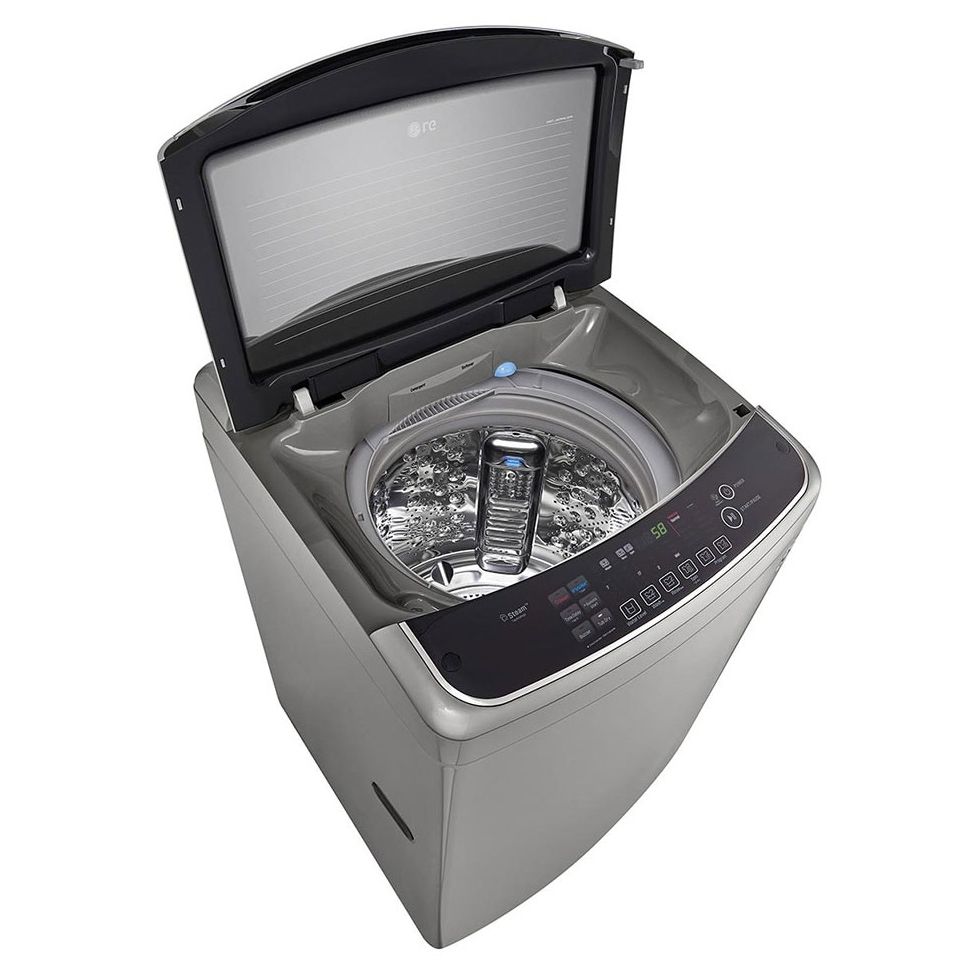 LG Top Load Automatic Washing Machine, 19 Kg, Silver - T1993EFHSK5 - Image 5