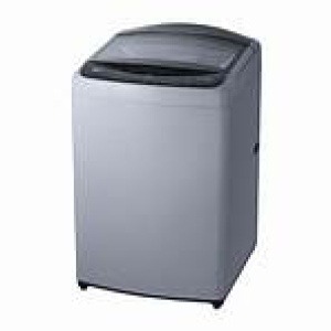 غسالة ملابس ال جي فوق اوتوماتيك ديجيتال بتقنية الاتفرتر، تحميل علوي، 21 كجم، فضي - T21H7EHHT5