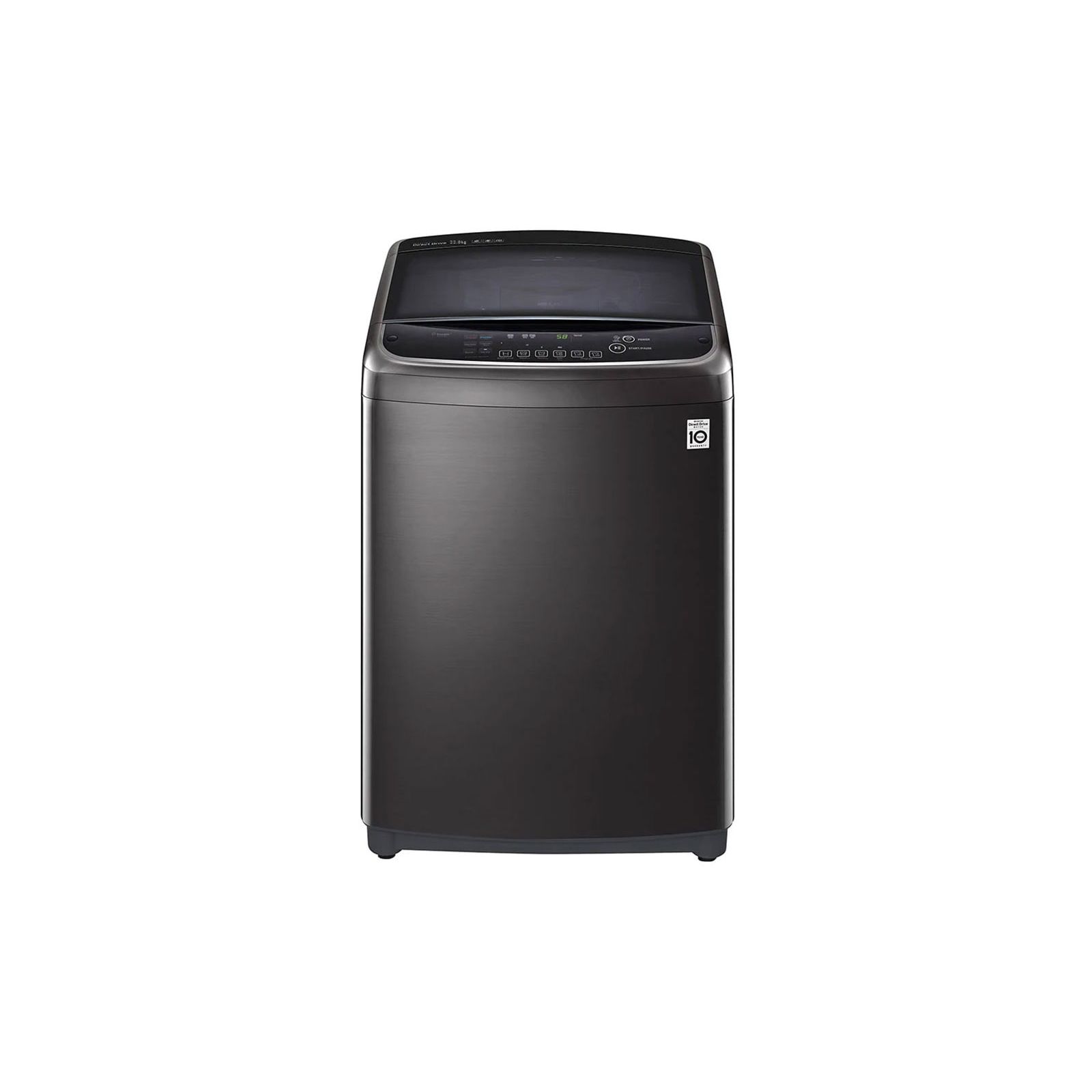 LG Top Load Automatic Washing Machine, 22Kg, Black - T2293EFHSC